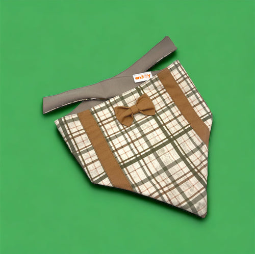 Bandana Tuxedo 2-in-1 Brown/Green