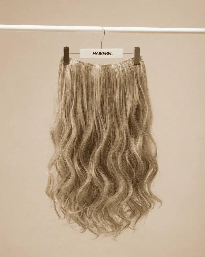 Ash Blonde with Platinum Highlights / 16 in