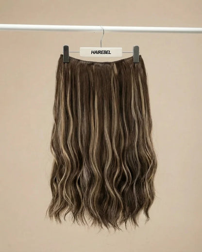 Brown with Blonde Highlights / 16 in