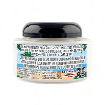 Beaches Whipped Body Butter - Old Town Soap Co.