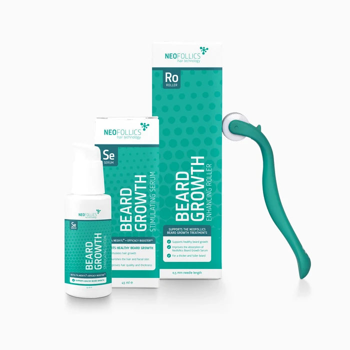 Beard Growth kit product packaging