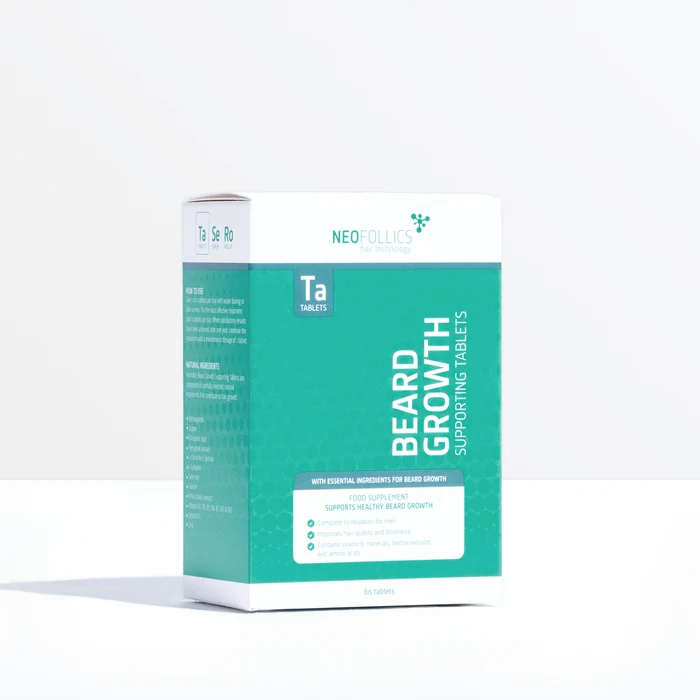Beard Growth Supporting Tablets front product