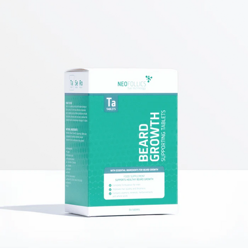 Beard Growth Supporting Tablets front product