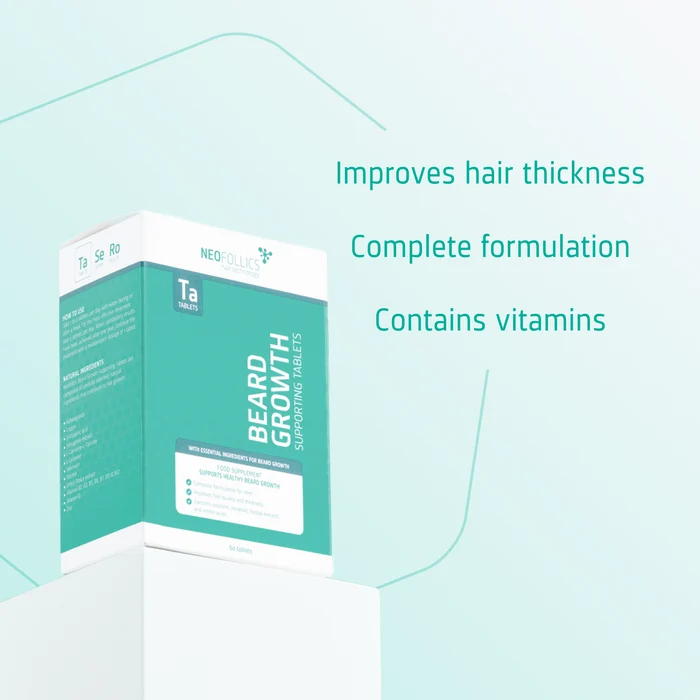 Beard Growth Supporting Tablets key features