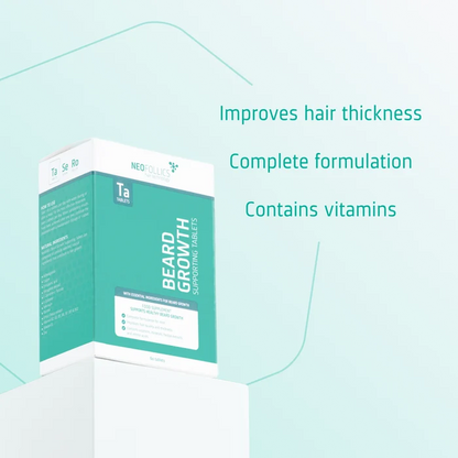 Beard Growth Supporting Tablets key features