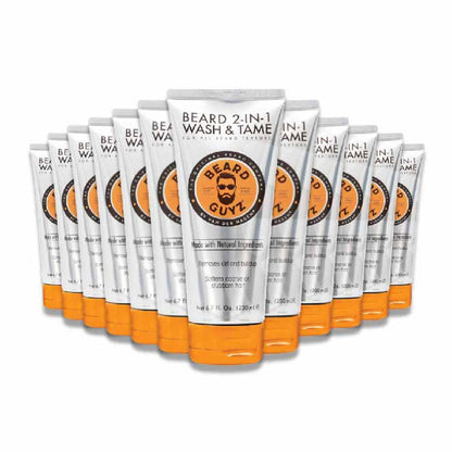 Beard Guyz - 2-in-1 Wash & Tame, Conditioner - 6.7 oz - 12 Pack