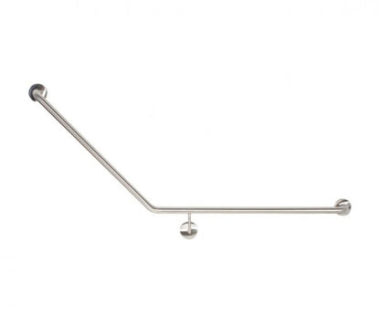 BEST BUY Toilet Grab Rail 45 Degree 870mm x 700mm