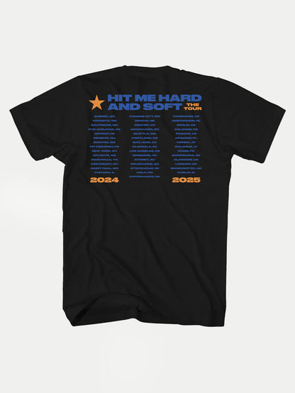 Billie Eilish - Hit Me Hard and Soft Recycled T-Shirt | Black-Image 2