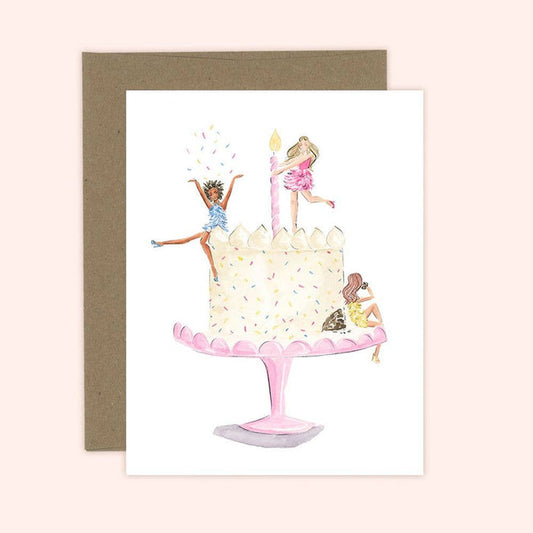 Birthday Cake Greeting Card - Magnolia Lane co. Home + Garden + Gift