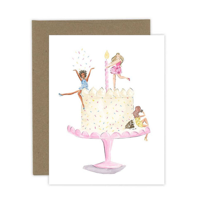 Birthday Cake Greeting Card - Magnolia Lane co. Home + Garden + Gift