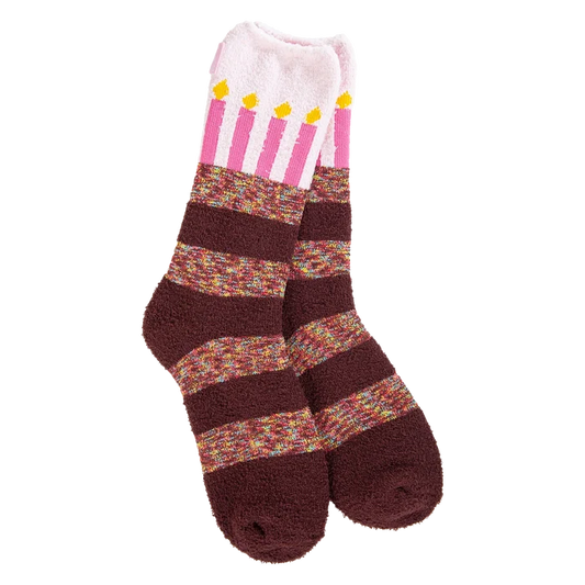 Birthday Cake World's Softest Socks