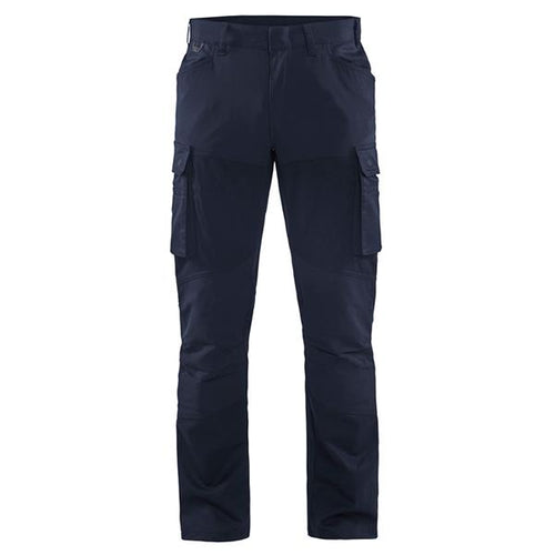 BLAKLADER 14571830 Service Stretch Trousers, Dark Navy Blue
