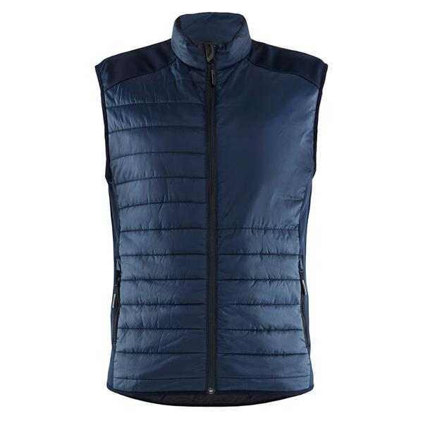 BLAKLADER 38632030 Warm Lined Sleeveless Vest/Bodywarmer, Dark Navy