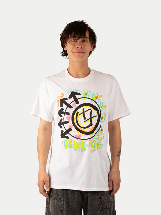 Blink 182 - Crayon T-Shirt | White-Image 1