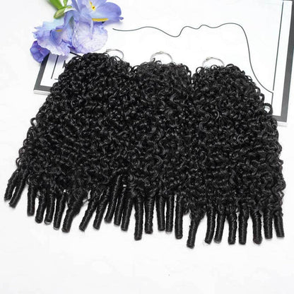 natural black crochet braids human hair protective style
