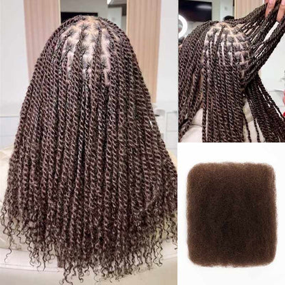 Dark Brown #4 / 3 Packs (Full Head) / 10''