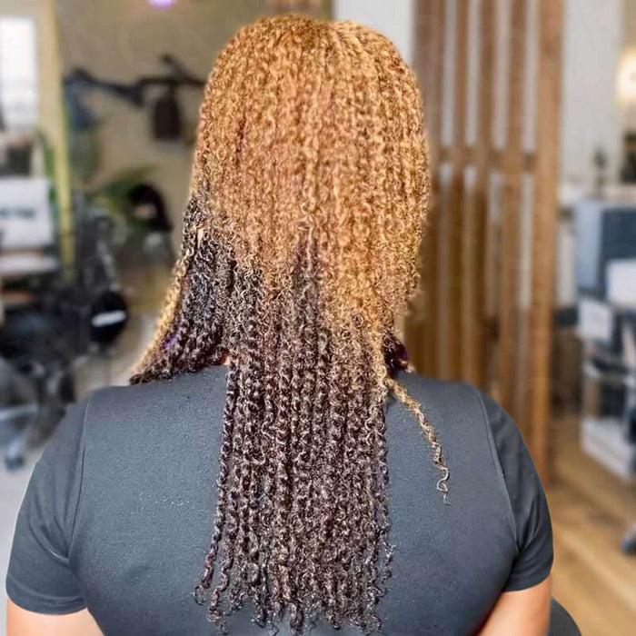 BOGO|Three Colors #P4/30/27 Afro kinky Bulk Human Hair