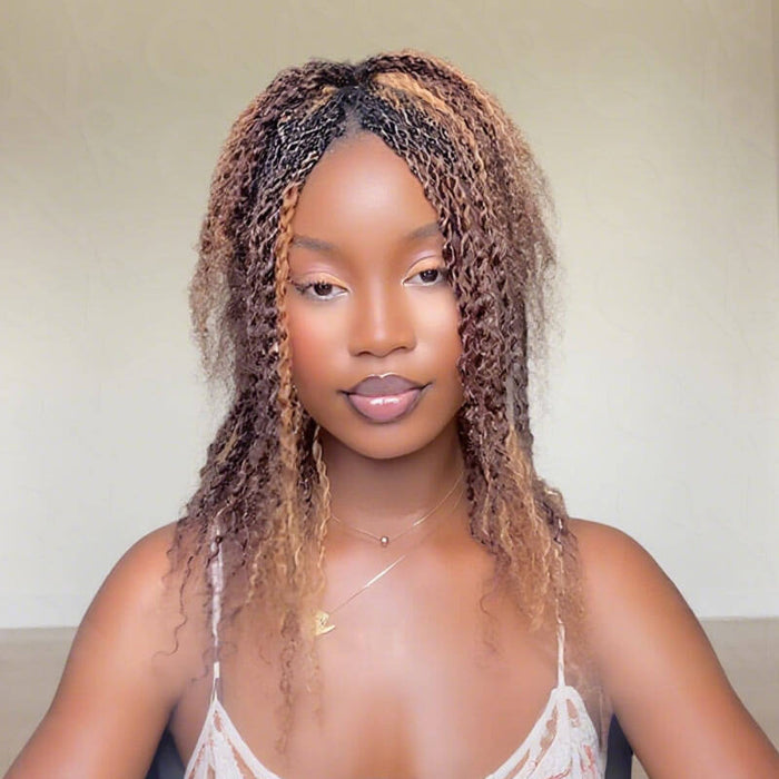 BOGO|Three Colors #P4/30/27 Afro kinky Bulk Human Hair