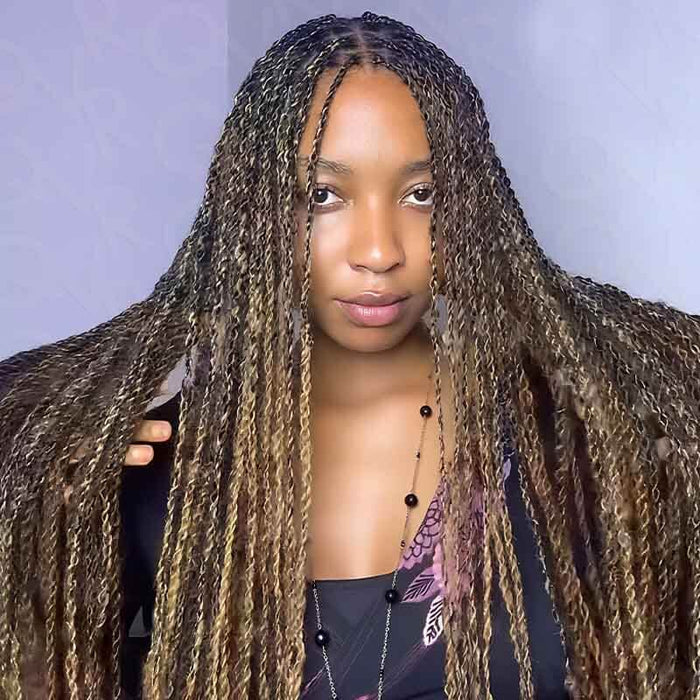 BOGO|Three Colors #P4/30/27 Afro kinky Bulk Human Hair