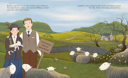 Book - Little People, Big Dreams - Beatrix Potter - Spread 3