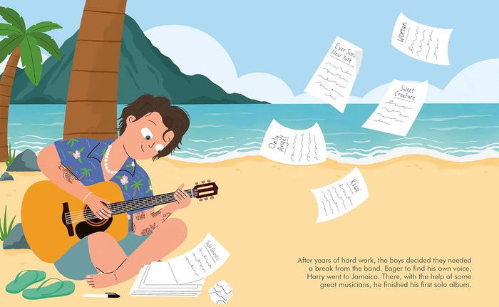 Book - Little People, Big Dreams - Harry Styles - Spread 3