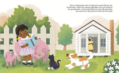 Book - Little People, Big Dreams: Oprah Winfrey - Spread 1