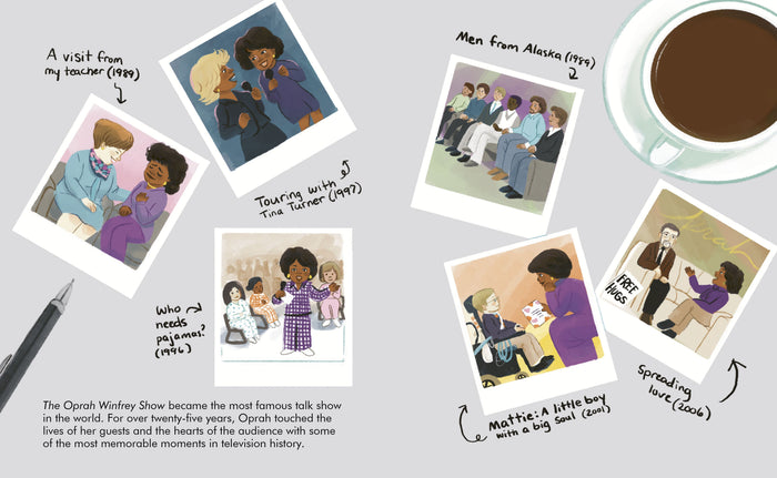 Book - Little People, Big Dreams: Oprah Winfrey - Spread 4
