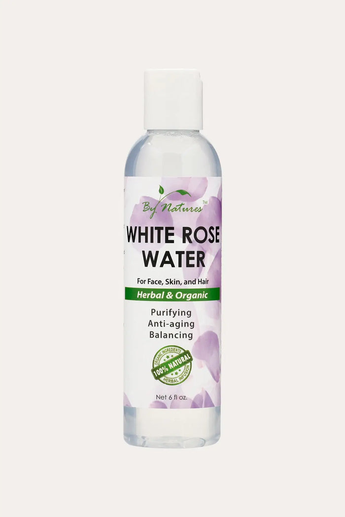 BY NATURES WHITE ROSE WATER FOR FACE SKIN AND HAIR 6oz - BSW BEAUTY CANADA