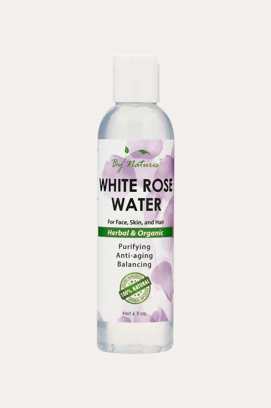 BY NATURES WHITE ROSE WATER FOR FACE SKIN AND HAIR 6oz - BSW BEAUTY CANADA