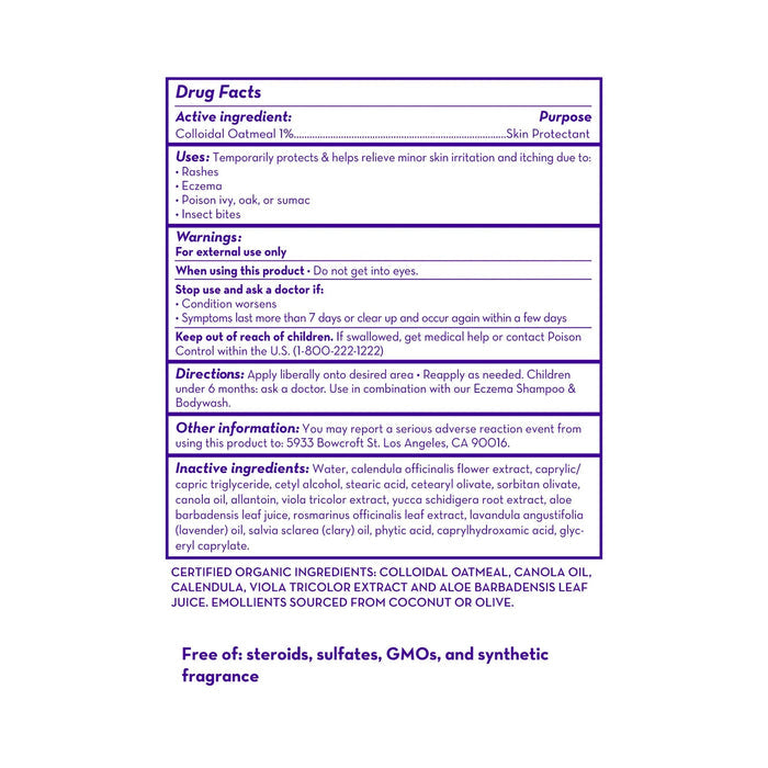 California Baby THERAPEUTIC RELIEF™  ECZEMA CREAM