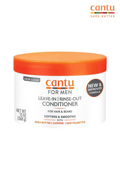 CANTU FOR MEN LEAVE IN CONDITIONER 13oz - BSW BEAUTY CANADA