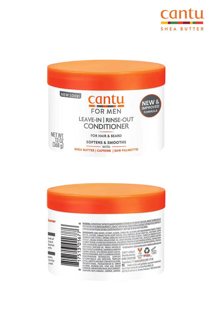 CANTU FOR MEN LEAVE IN CONDITIONER 13oz - BSW BEAUTY CANADA