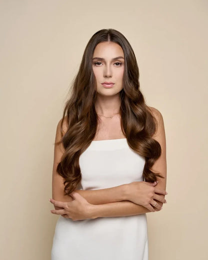 Caramel Brown (4) 18" 190g - Clip-Ins