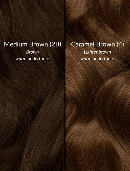 Caramel Brown (4) 18" 190g - Clip-Ins