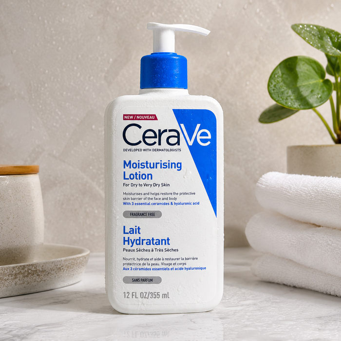 Cerave Moisturizing Lotion for Dry to Dry Skin with Hyaluronic Acid