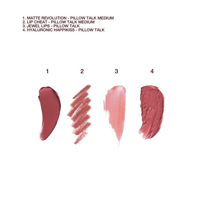 CHARLOTTE Tilbury Pillow Talk WARDRO LIP KIT