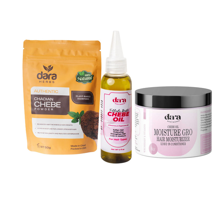 Chebe Powder Combo- The Ultimate Hair Growth Trio