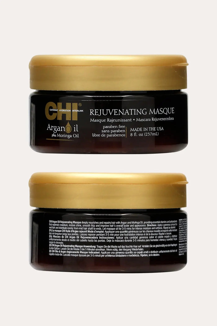 CHI ARGAN OIL PLUS MORINGA OIL REJUVENATING MASQUE 8oz - BSW BEAUTY CANADA