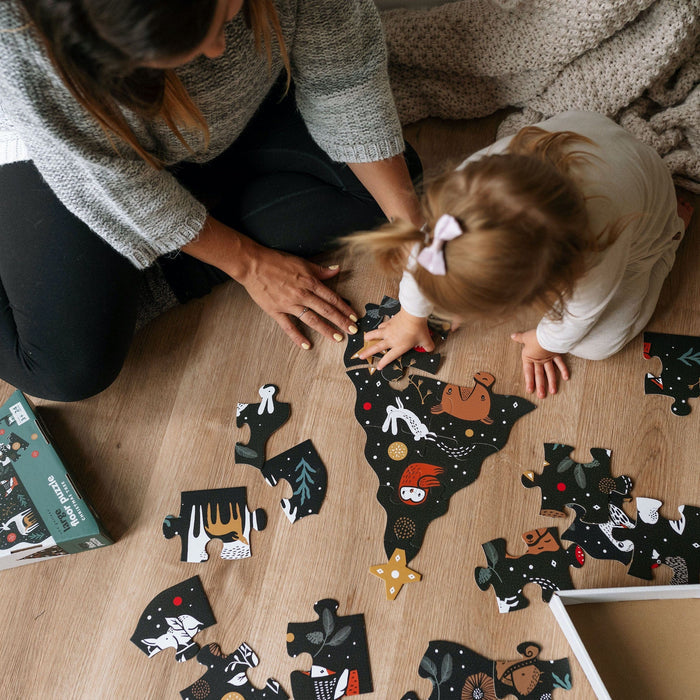 Wee Gallery Christmas Tree Floor Puzzle