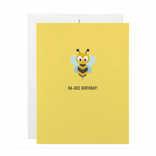 CLASSY CARDS Greeting Card - HA-BEE BIRTHDAY!