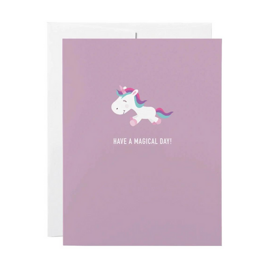 CLASSY CARDS Greeting Card - Have a magical day