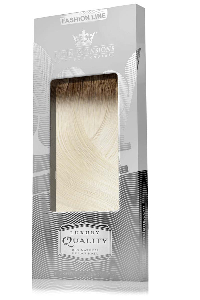CLIP-IN EXTENSIONS LUXURY  Rooted - Light Light Natural Brown & Beach Blonde