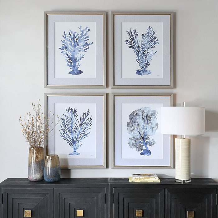 Coral Framed Wall Art