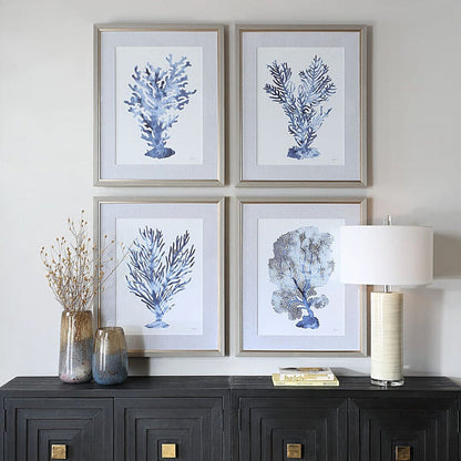 Coral Framed Wall Art