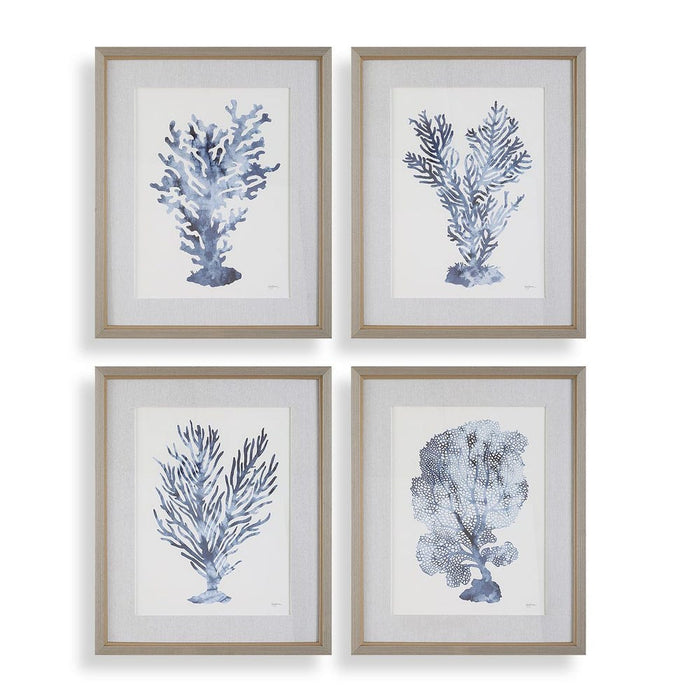 Coral Framed Wall Art
