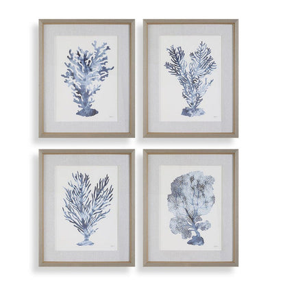 Coral Framed Wall Art