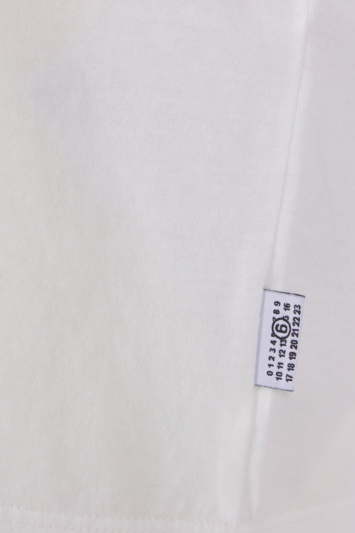 cotton t-shirt with hair print