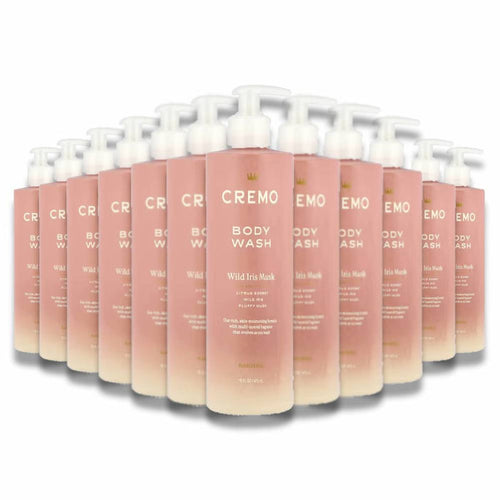 Cremo - Body Wash, Wild Iris and Musk  - 16 Oz - 12 Pack