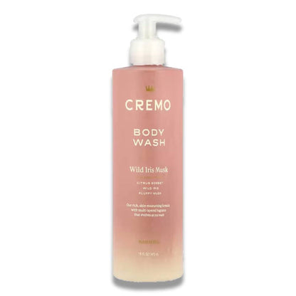 Cremo - Body Wash, Wild Iris and Musk  - 16 Oz - 12 Pack
