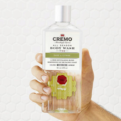 Cremo - Sage Citrus Body Wash  - 16 Oz - 12 Pack